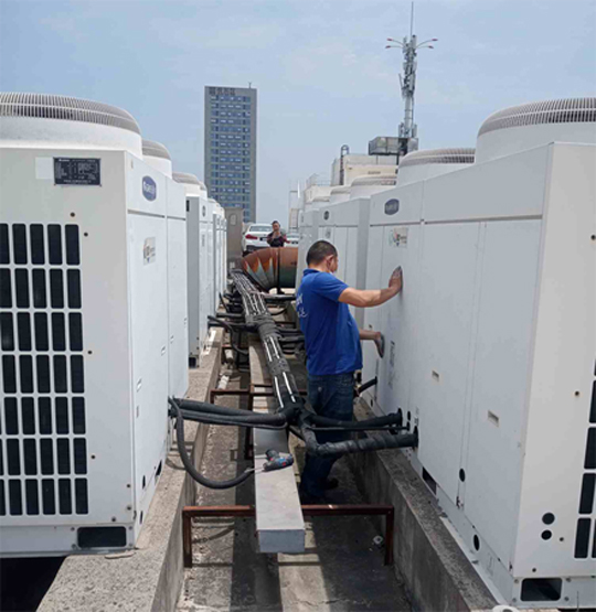 葫芦岛市中央空调制热和不制冷系统维修方法